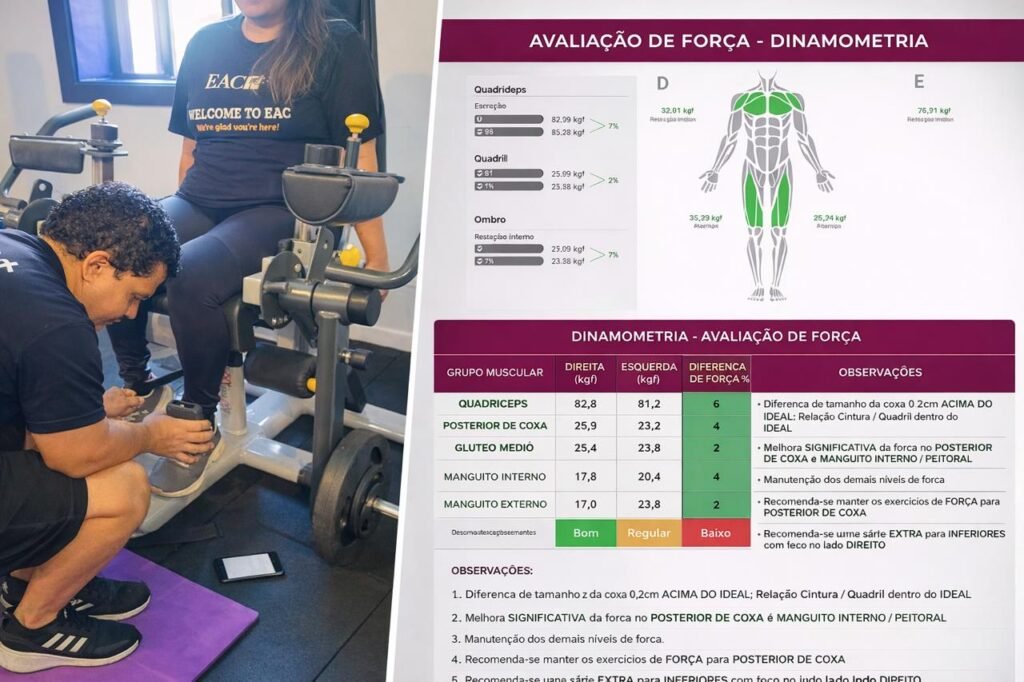 Avaliação de força